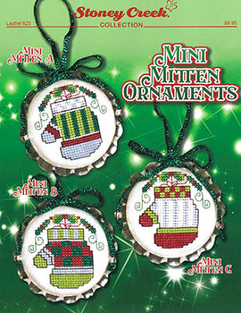 Mini Mitten Ornaments by Stoney Creek Collection 24-1063