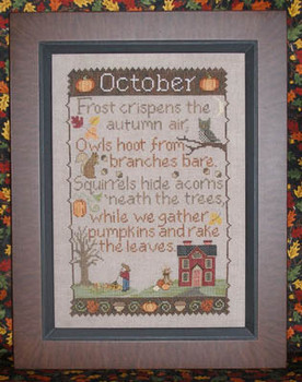 Monthly Samplings: October by Waxing Moon Designs 10-2505