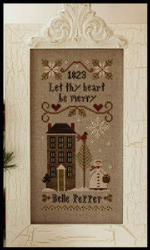 Be Merry - Belle Pepper 67 x 143 Little House Needleworks 10-2122