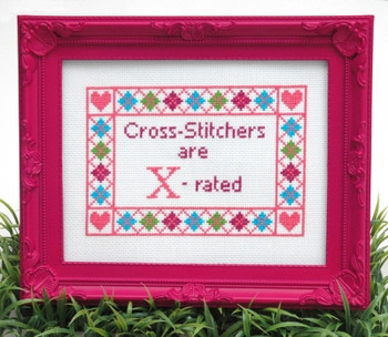 Cross Stitcher Quote by Tiny Modernist Inc TMR13