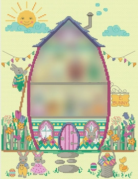 Entrance - Easter Bunny House Series - Part 2 Tiny Modernist Inc TMR188