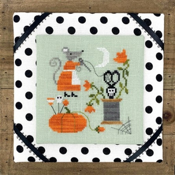Mouse's Halloween Stitching 58w x 58h  by Tiny Modernist Inc 20-2646 YT TMR260