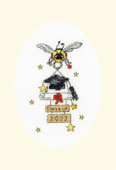 BTXGC35 Could Not Bee Prouder by Eleanor Teasdale Greeting Card BOTHY THREADS Counted Cross Stitch KIT