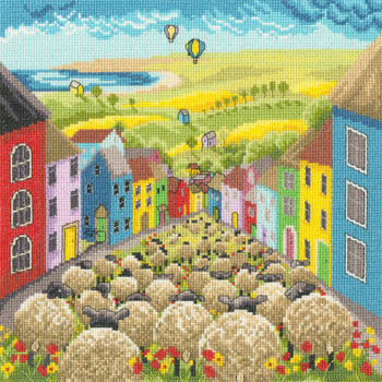 BTXLP8 Wool Meet Again Lucy Pittaway BOTHY THREADS Counted Cross Stitch KIT