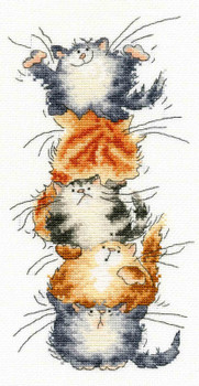 BTXMS27 Top Cat by Margaret Sherry Threads Counted Cross Stitch KIT