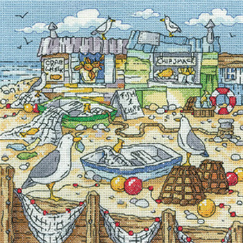 HCK1594A Chip Shack - By the Sea Karen Carter Heritage Crafts