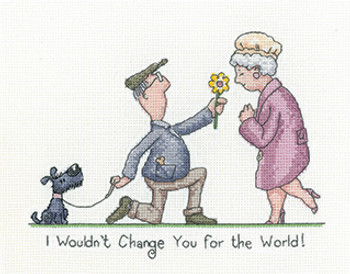 HCK1604A I Wouldn't Change You Golden Years by Peter Underhill Heritage Heritage Crafts Kit