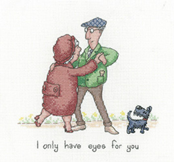 HCK1631A I Only Have Eyes For You - Golden Years by Peter Underhill Heritage Crafts Kit