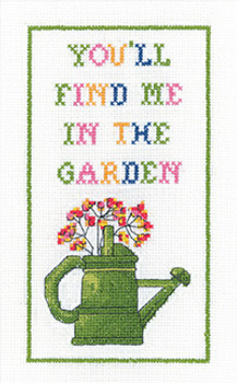 HCK1647A In The Garden by Karen Carter Heritage Crafts Kit