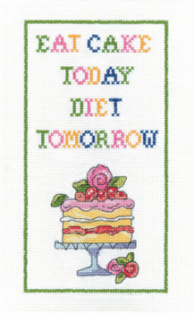 HCK1651A Diet Tomorrow by Karen Carter Heritage Crafts Kit