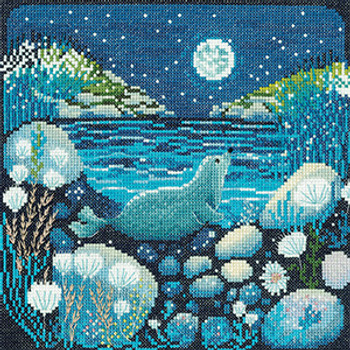 HCK1761 Moonlit Bay - by Mel Rodicq Heritage Crafts Kit