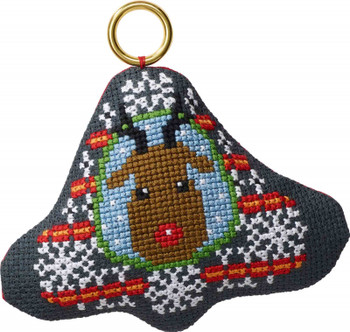 011291 Moose Ornament Permin Kit