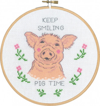 134156  Keep Smiling Pig Time Permin Kit