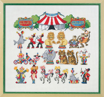 708410 Circus Animals Permin Kit