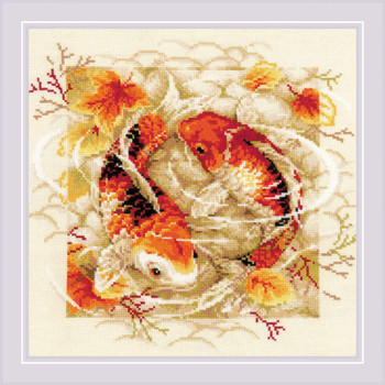 RL1959 RIOLIS Counted Cross Stitch Kit Carps