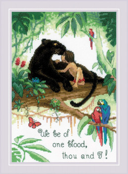 RL1987 Riolis Cross Stitch Kit We Be of One Blood