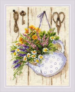 RL2020 Riolis Cross Stitch Kit Summer Tea