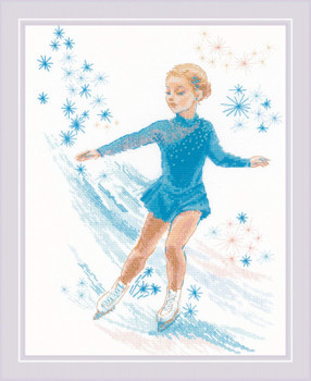 RL2202 Riolis Cross Stitch Kit Figure Skating