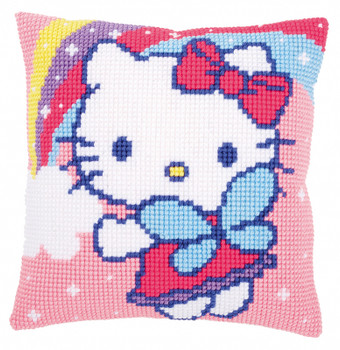 PNV151118 Hello Kitty & Rainbow - Cushion;  Vervaco