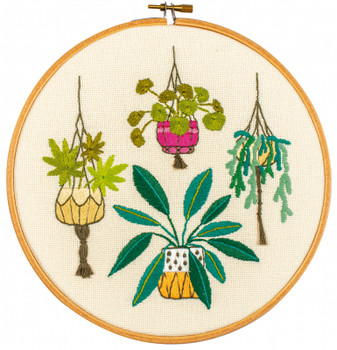 PNV196194 Houseplants - Embroidery Vervaco