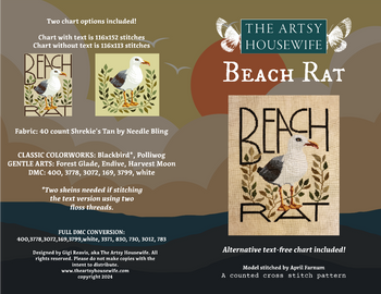 Beach Rat by Artsy Housewife, The