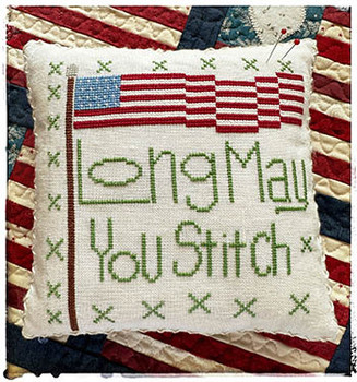Long May You Stitch  96w x 101h by Lucy Beam 24-1500