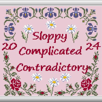 Salty Stitcher Designs Complicated Cross Stitch Pattern Pre Order