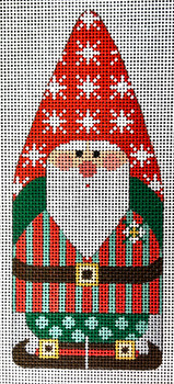 CH-747 Gnicholas the Gnome $25.00 2 ½ x 6 18 Mesh CH Designs