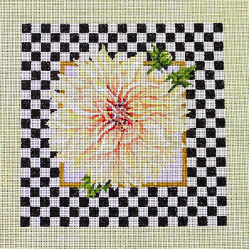 Dahlia 9 x 9 18 Mesh Once In A Blue Moon By Sandra Gilmore 18-1275