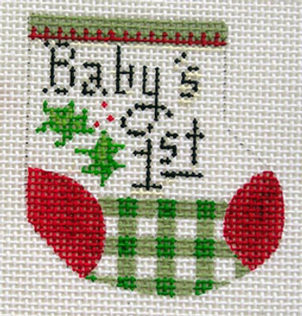 D-22A Baby Wee Stocking 2 x 2 ½ 18 Mesh Designs By Dee