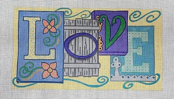 R1240 11 x 6  Love on shutters 18 Mesh Robbyn's Nest Designs