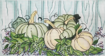 R1217 Pumpkin Arrangement 12" x 10" 18 Mesh Robbyn's Nest Designs