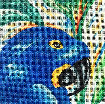 MM Designs Miniature 76C  Hyacinth Macaw 5 x 5 18 Mesh