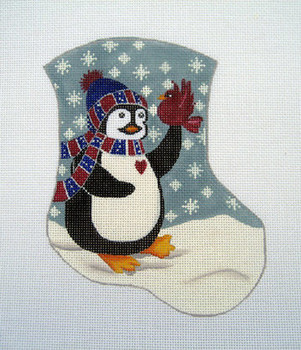 LK-12 Holiday Buddies 5 ½ x 6 ½ 18 Mesh LAURIE KORSGADEN