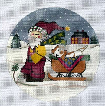 LK-06 Santa Express 5" Round 18 Mesh LAURIE KORSGADEN