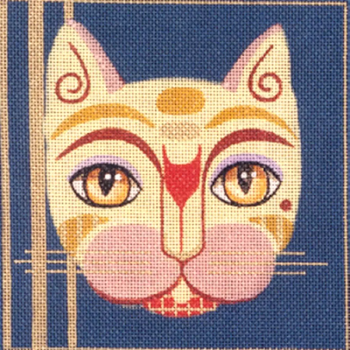 2612 Leigh Designs Lemon Drop 6" x 6" 18 Mesh Katz Koaster Cat