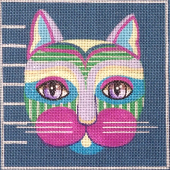 2610 Leigh Designs Julep 6" x 6" 18 Mesh Katz Koaster Cat