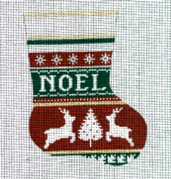 (PPD) PP199AG Noel 4 x 5.25  18 Mesh Mini Sock Painted Pony