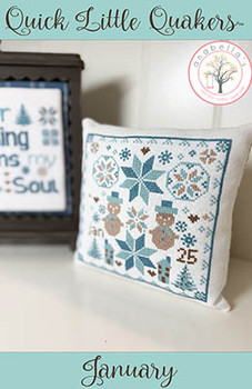 Quick Little Quakers - January  80w x 80h by Anabella's 25-1148