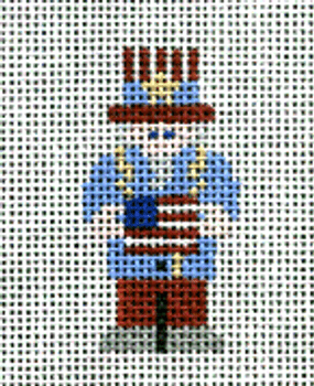 PP226BU Mini Uncle Sam 1.25 x 2 18 Mesh Painted Pony Designs