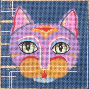 2614 Leigh Designs Ambrosia 6" x 6" 18 Mesh Katz Koaster Cat