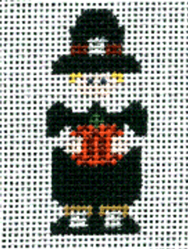 (PPD) PP232BM Mini Mr. Pilgrim 1.25 x 2 18 Mesh Painted Pony Designs