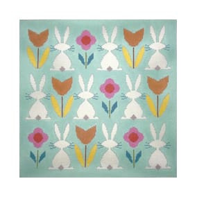 KR-PL 17 Spring Bunnies 10 x 10 18 Mesh Kate Rhees