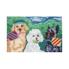 LRE-PL52 Pickled Pups 13 x 9 18 Mesh Liora Manne CBK Designs