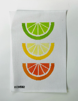 Citrus Bunting Trio 6" X 10 3/4"18 Mesh SCT Designs (KCN)