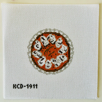 Pumpkin Pie 4" X 4" 13 Mesh SCT Designs (KCN)