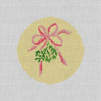 CM113 Mistletoe Round 4" x 4" 18 Mesh Camilla Moss