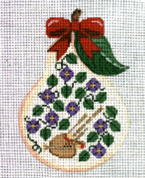 (PPD) PP376AK Eleven Piper Piping Pear 4 x 5.75 18 Mesh Painted Pony Designs