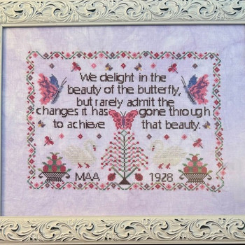 Maya's Butterfly by Salty Stitcher Designs 25-1620
