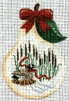 (PPD) PP376AF Six Geese A Laying Pear 4 x 5.75 18 Mesh  Painted Pony Designs